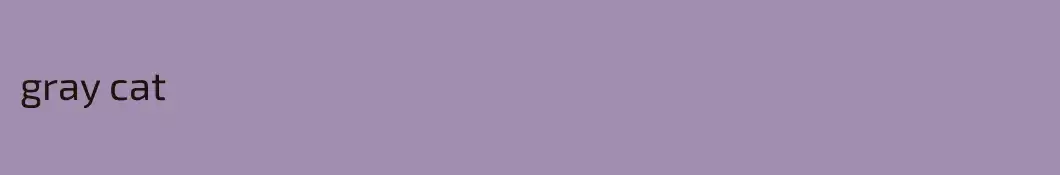 gray cat